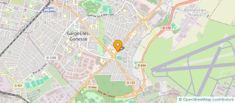 localisation de l'entreprise AU BON PAIN à GARGES-LES-GONESSE