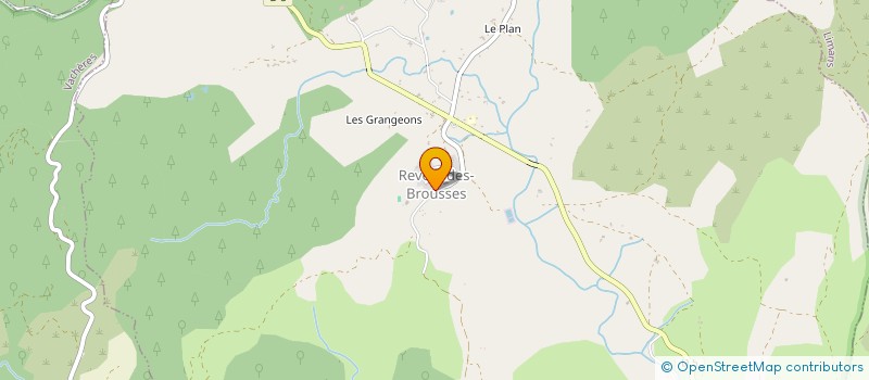 localisation de l'entreprise AU BON PAIN ARTISANAL à LA ROCHEGIRON