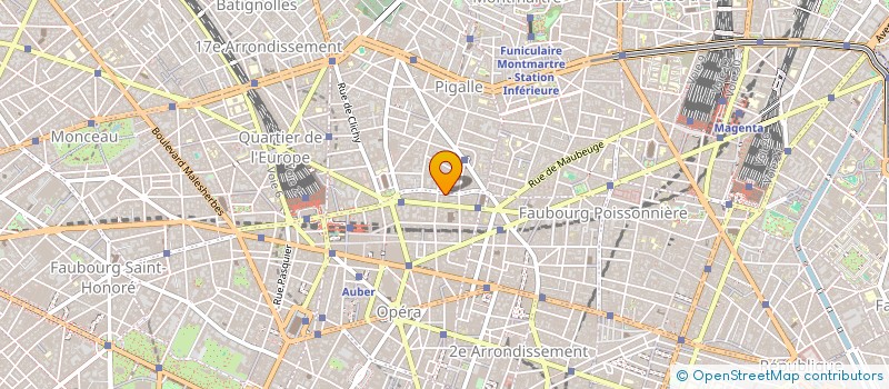 localisation de l'entreprise AU BON PAIN D'ALEX à PARIS