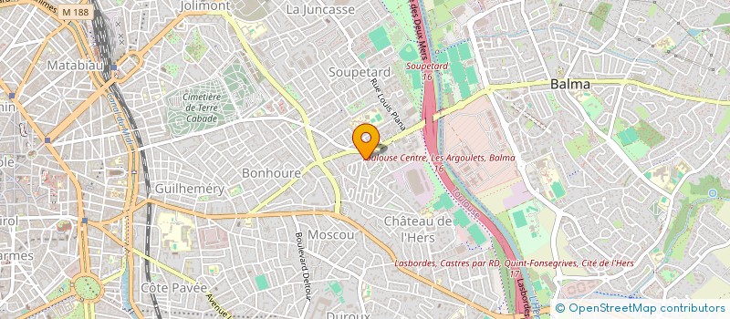 localisation de l'entreprise AU BON PAIN D'ANTAN à TOULOUSE