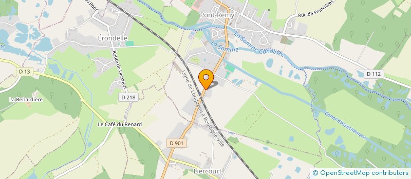 localisation de l'entreprise AU BON PAIN D'AUTREFOIS à PONT-REMY