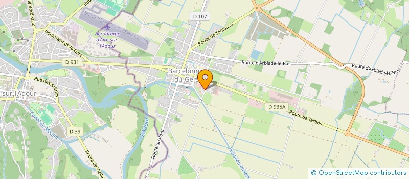 localisation de l'entreprise AU BON PAIN DE CHEZ NICO  BARCELONNE-DU-GERS