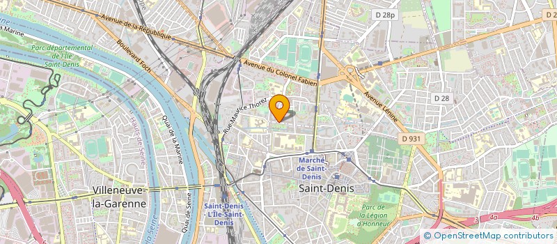 localisation de l'entreprise AU BON PAIN DE SAINT DENIS à SAINT-DENIS