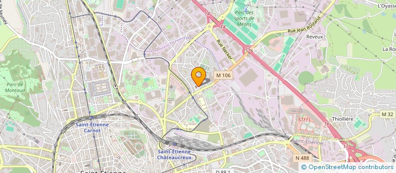 localisation de l'entreprise AU BON PANIER à SAINT-ETIENNE