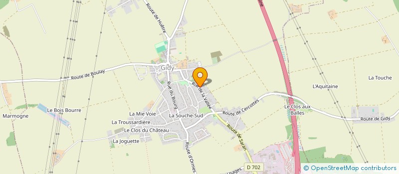 localisation de l'entreprise AU BON PLAN SARL à GIDY