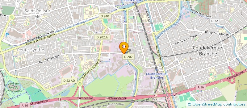 localisation de l'entreprise AU BON PORC  DUNKERQUE