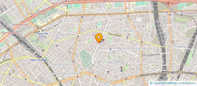 localisation de l'entreprise AU BON PORT DAMREMONT à PARIS