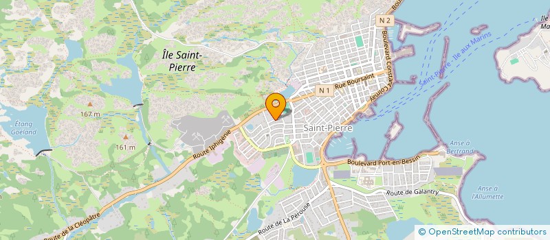 localisation de l'entreprise AU BON TEMPS à SAINT-PIERRE