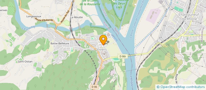localisation de l'entreprise AU BON TRUCK à VIVIERS
