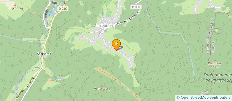 localisation de l'entreprise AU BON VIEUX PAIN  GARREBOURG