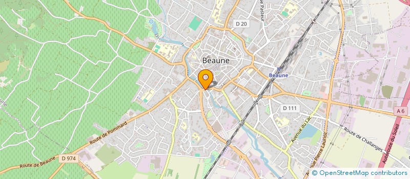 localisation de l'entreprise AU BON VIEUX TEMPS à BEAUNE