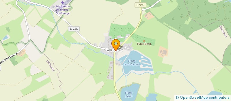 localisation de l'entreprise AU BON VILLAGE  GELUCOURT