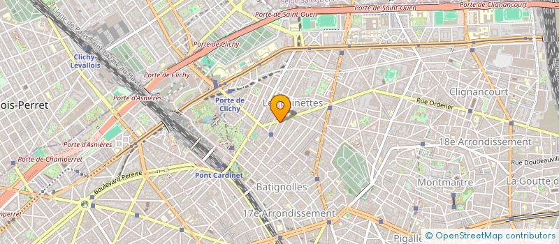 localisation de l'entreprise AU BONHEUR à PARIS