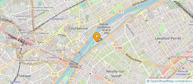 localisation de l'entreprise AU BONHEUR à NEUILLY-SUR-SEINE