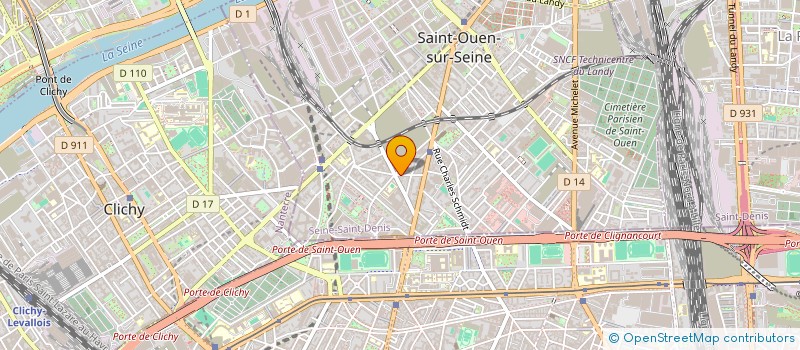 localisation de l'entreprise AU BONHEUR D ASIE à SAINT-OUEN-SUR-SEINE