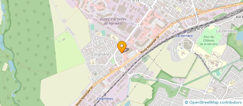 localisation de l'entreprise AU BONHEUR DE COIGNIERES  COIGNIERES