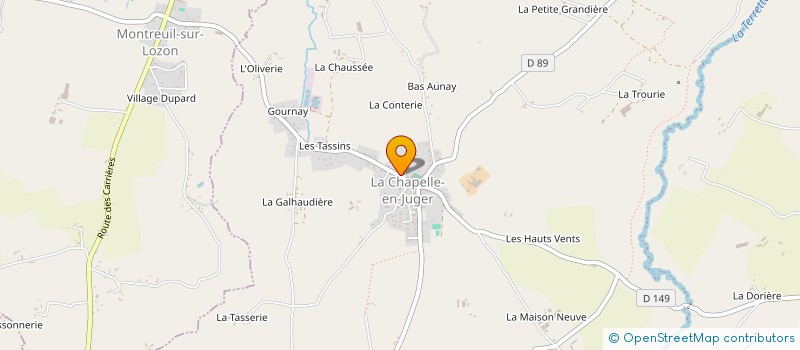 localisation de l'entreprise AU BONHEUR DE DOUDOU  THEREVAL