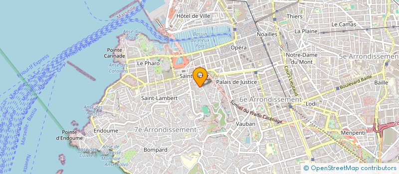 localisation de l'entreprise AU BONHEUR DE LILY à MARSEILLE