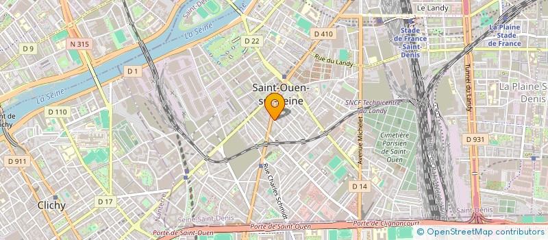 localisation de l'entreprise AU BONHEUR DES FEMMES D'IFIRA ET FRIENDS à SAINT-OUEN-SUR-SEINE