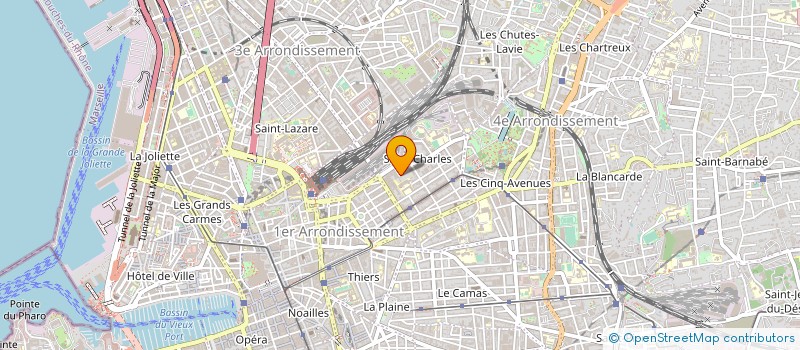 localisation de l'entreprise AU BONHEUR DES JARDINS à MARSEILLE