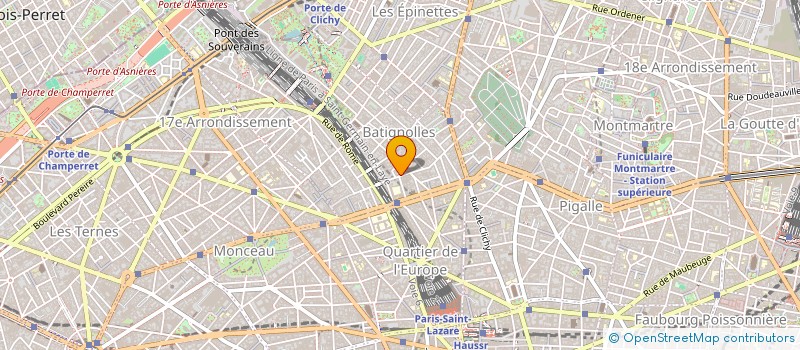 localisation de l'entreprise AU BONHEUR DES LIVRES  PARIS