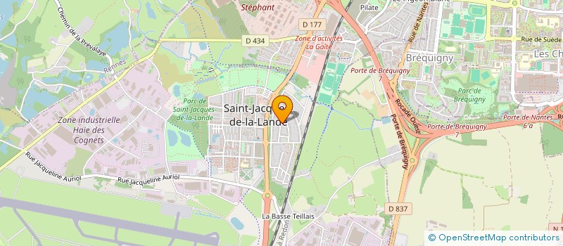 localisation de l'entreprise AU BONHEUR DES MOMES  BREAL-SOUS-MONTFORT