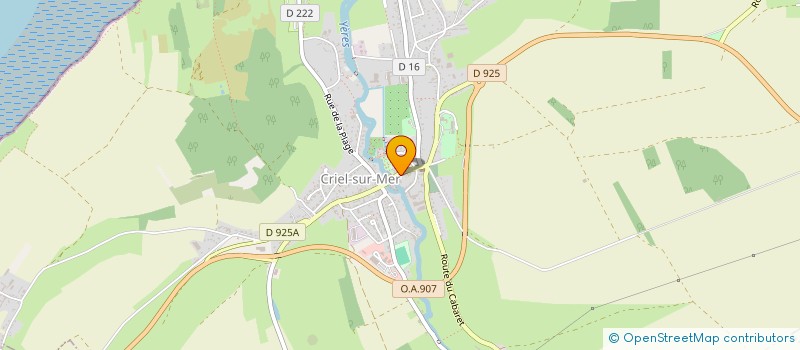 localisation de l'entreprise AU BONHEUR DES PAPILLES à CRIEL-SUR-MER