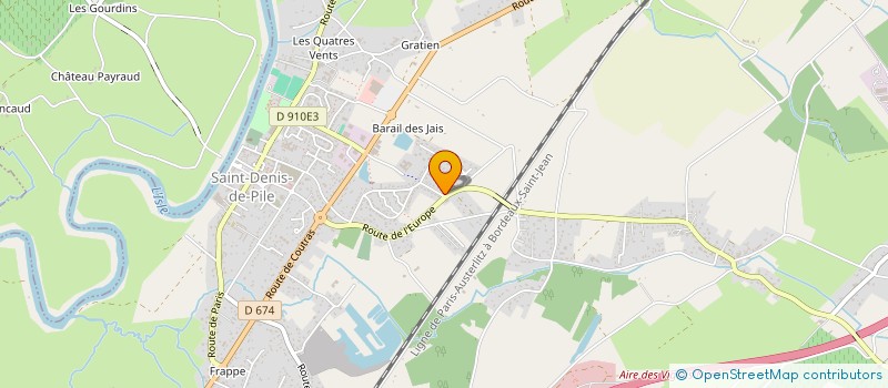 localisation de l'entreprise AU BONHEUR DES TOUT PETITS à SAINT-DENIS-DE-PILE