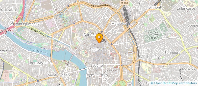 localisation de l'entreprise AU BONHEUR DU BIJOU à TOULOUSE