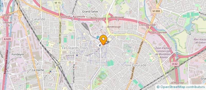 localisation de l'entreprise AU BONHEUR DU MONDE  TOULOUSE