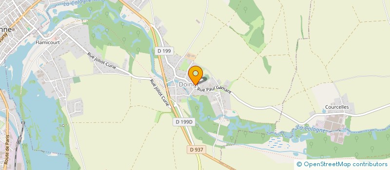 localisation de l'entreprise AU BONHEUR SUR SCENE  DOINGT