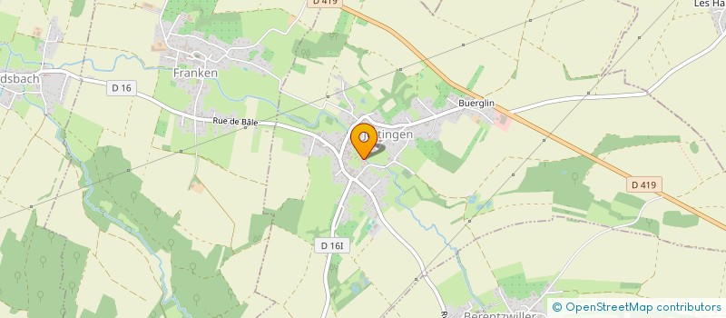 localisation de l'entreprise AU BORD DE L'EAU  HEIWILLER