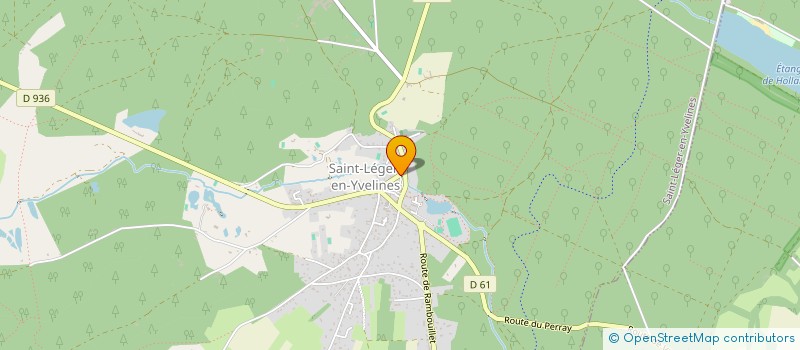 localisation de l'entreprise AU BORD DE LA VESGRE  SAINT-LEGER-EN-YVELINES