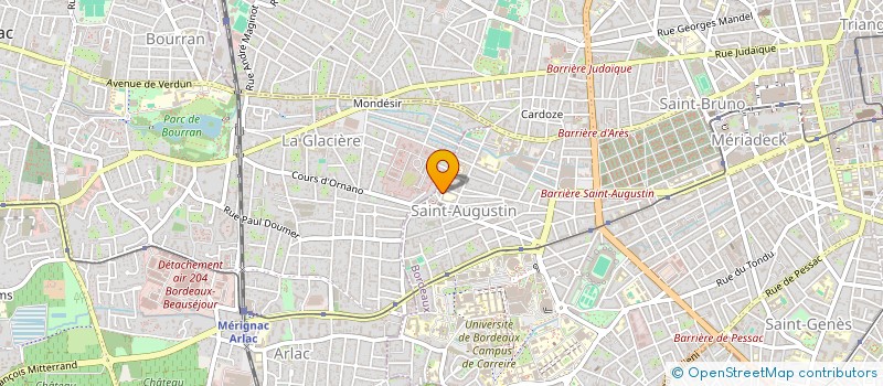 localisation de l'entreprise AU BORD DES LIVRES à BORDEAUX