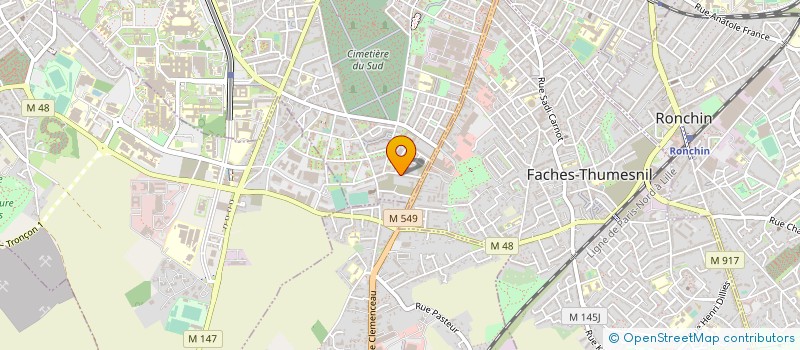 localisation de l'entreprise AU BOUCHER D'ARRAS à LILLE