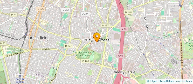 localisation de l'entreprise AU BOUCHON DE L HAY à L'HAY-LES-ROSES