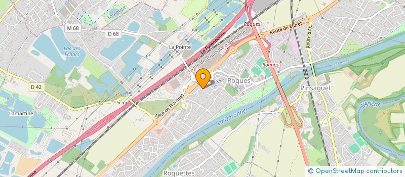 localisation de l'entreprise AU BOUQUET DE NAT'H à ROQUETTES