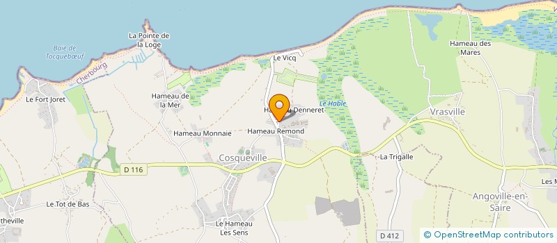 localisation de l'entreprise AU BOUQUET GOURMAND  VICQ-SUR-MER