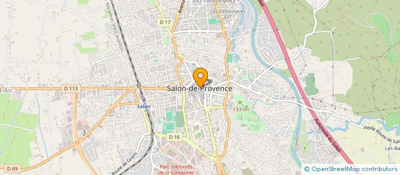 localisation de l'entreprise AU BOURG NEUF  SALON-DE-PROVENCE