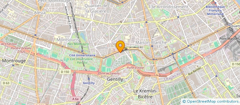 localisation de l'entreprise AU BOUT DE LA MOUSTACHE  PARIS