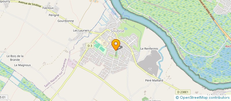 localisation de l'entreprise AU BOUT DE NOS REVES à SOUBISE