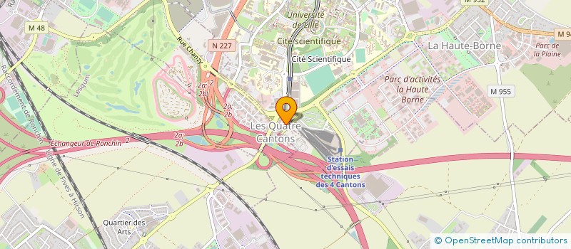 localisation de l'entreprise AU BOUT DU FIL à VILLENEUVE-D'ASCQ