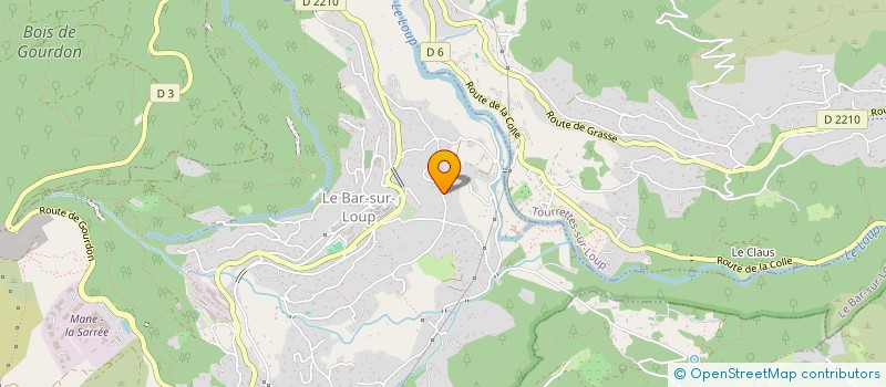 localisation de l'entreprise AU BOUT DU MONDE à LE BAR-SUR-LOUP