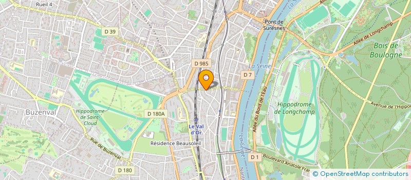 localisation de l'entreprise AU BOUT DU MONDE à SAINT-CLOUD