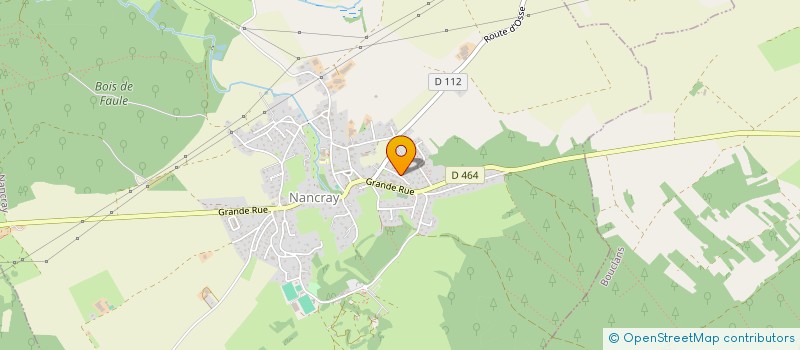 localisation de l'entreprise AU BOUT DU MONDE  NANCRAY