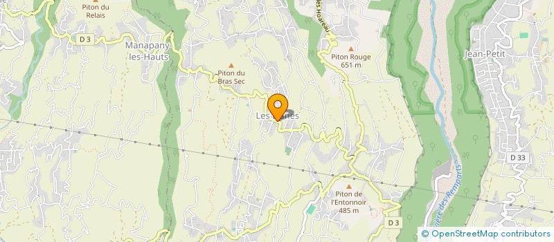 localisation de l'entreprise AU BRICE TROT  SAINT-JOSEPH