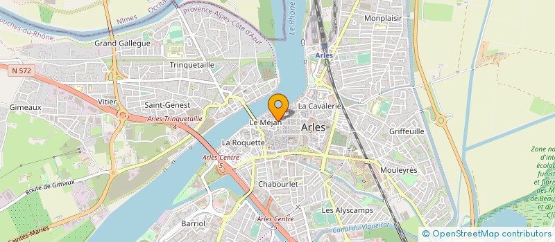 localisation de l'entreprise AU BRIN DE THYM à ARLES