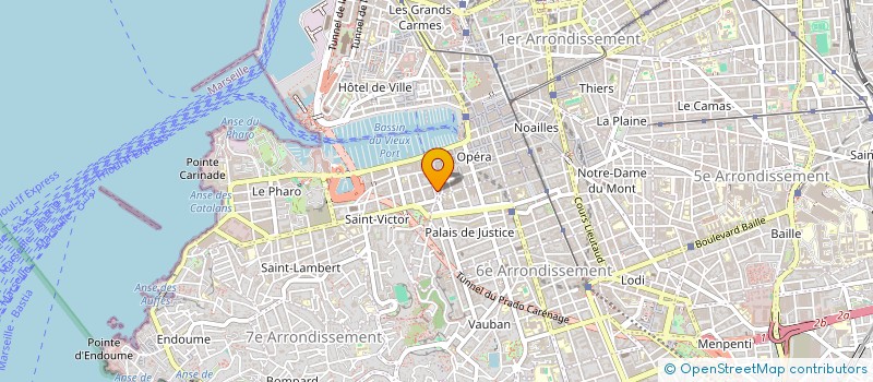 localisation de l'entreprise AU BUREAU DE L'IMMO  MARSEILLE