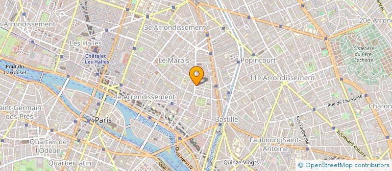 localisation de l'entreprise AU.C  PARIS