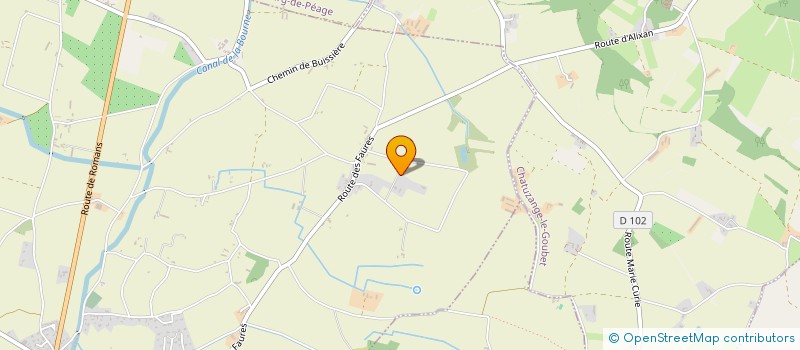 localisation de l'entreprise AU C(H)OEUR DE L'AVENTURE à ALIXAN